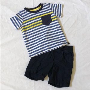 Carter’s Short Sleeve Striped Tee